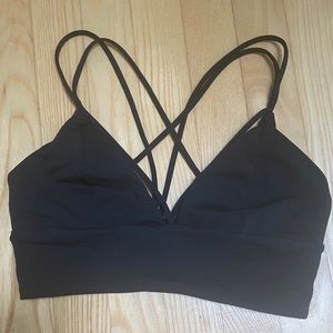 Lululemon athletica black sports bra
